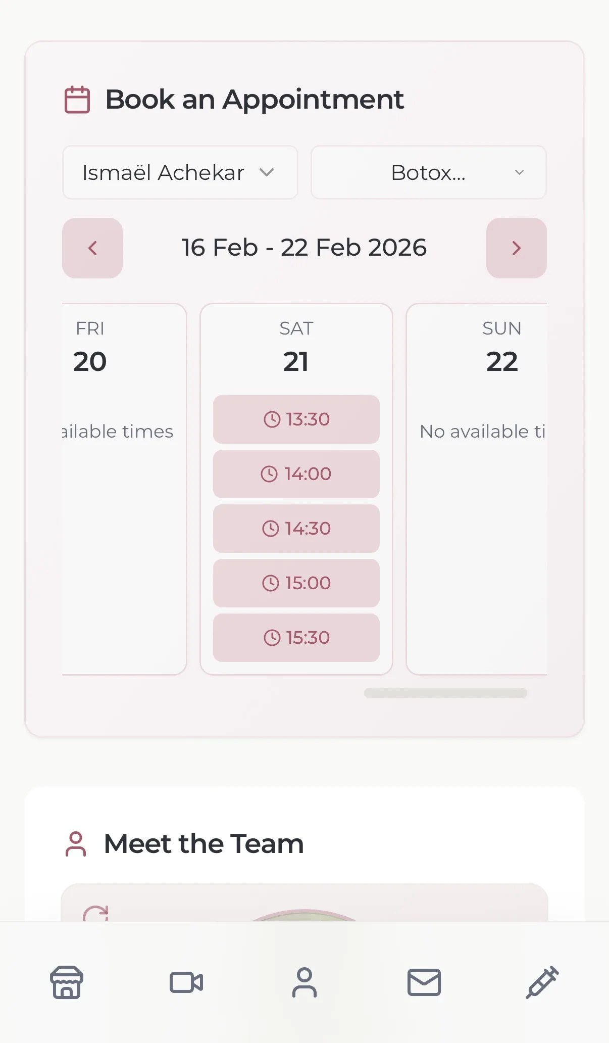 online booking